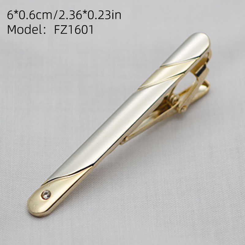 1 Buah Penjepit Dasi Pria Warn - Men Accessories In Silver ulasan dan harga