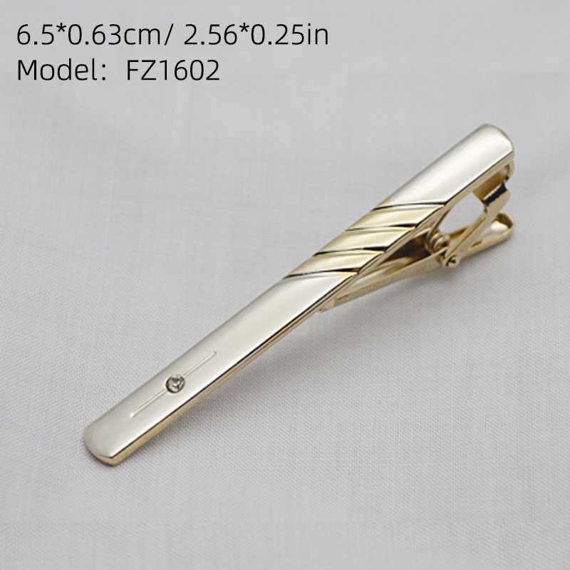 1 Buah Penjepit Dasi Pria Warn - Men Accessories In Silver ulasan dan harga