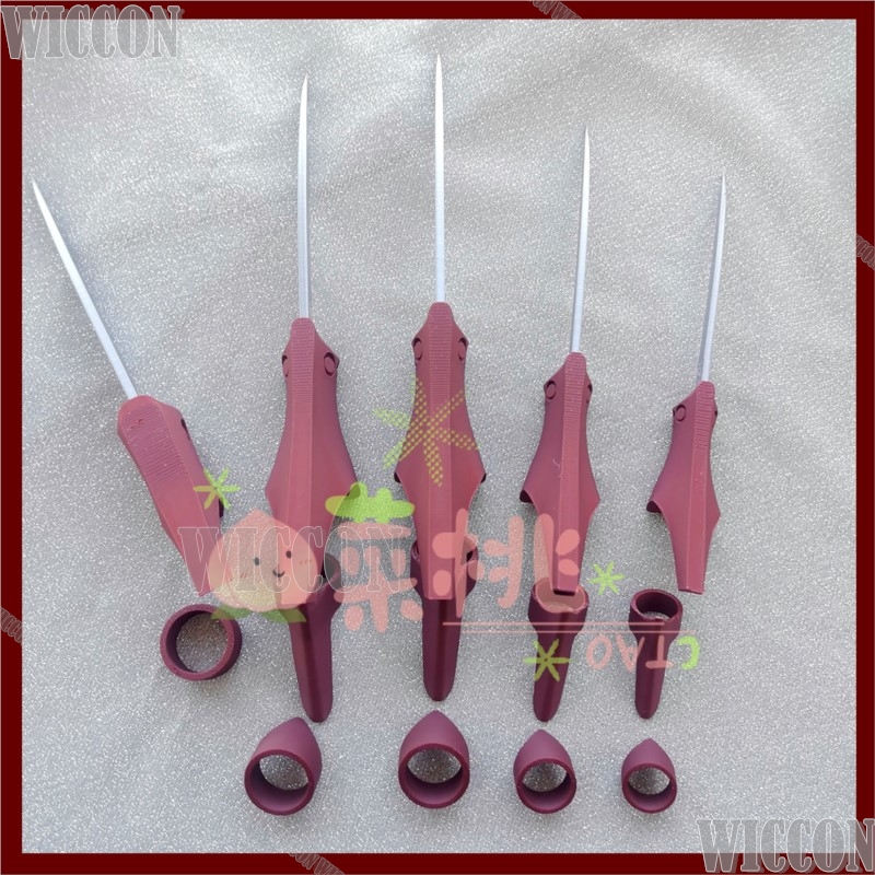 Kostum Cosplay Anime Gachiakut - Men Accessories In Silver ulasan dan harga