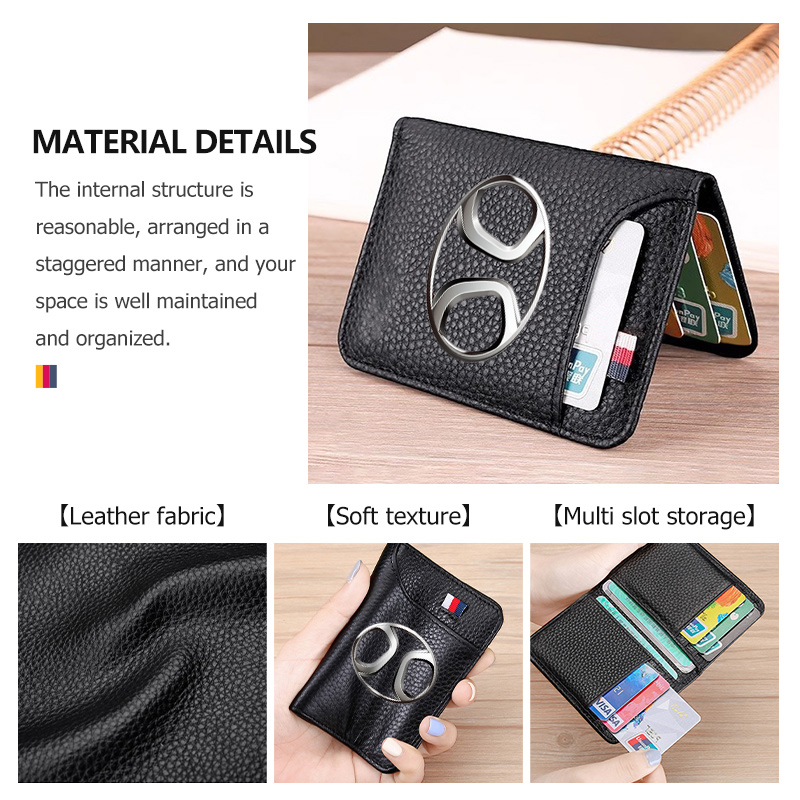 Dompet Lipat Kartu Kredit Pria - Bifold Leather Wallet ulasan dan harga