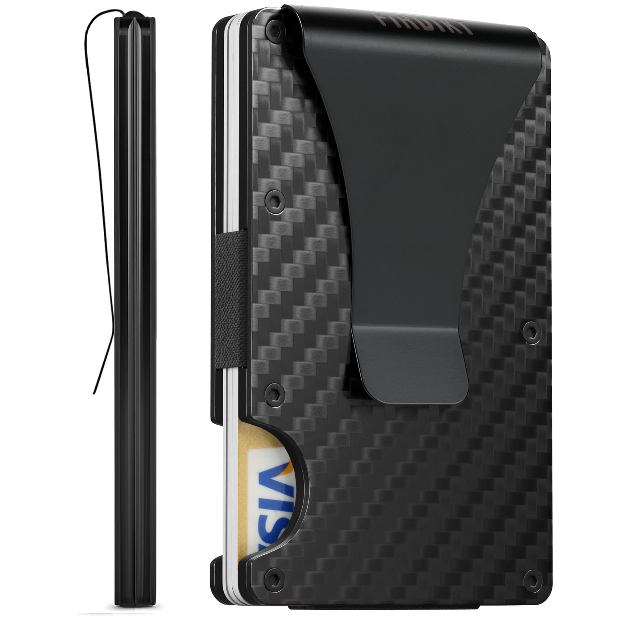 Dompet Serat Karbon, Dompet Kl - Card Case Minimalist ulasan dan harga