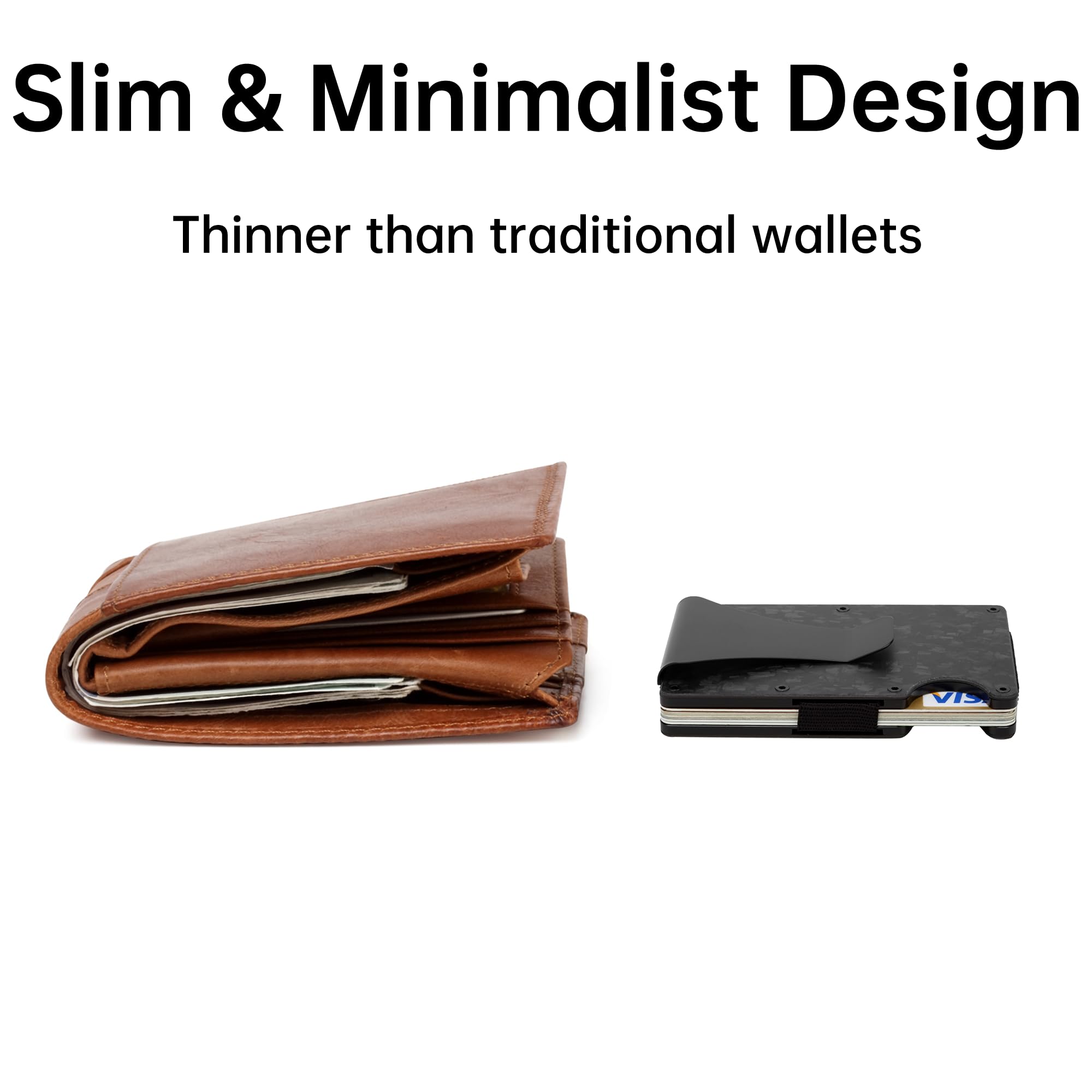 Dompet Serat Karbon, Dompet Kl - Card Case Minimalist ulasan dan harga