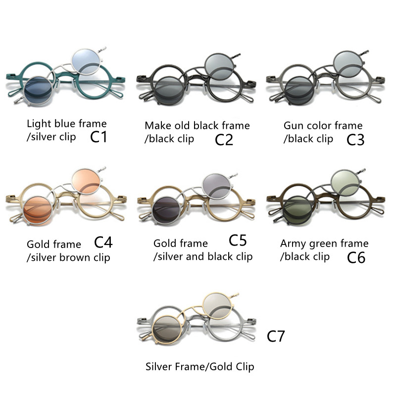 Kacamata hitam bulat Retro mer - Men Accessories Hk ulasan dan harga