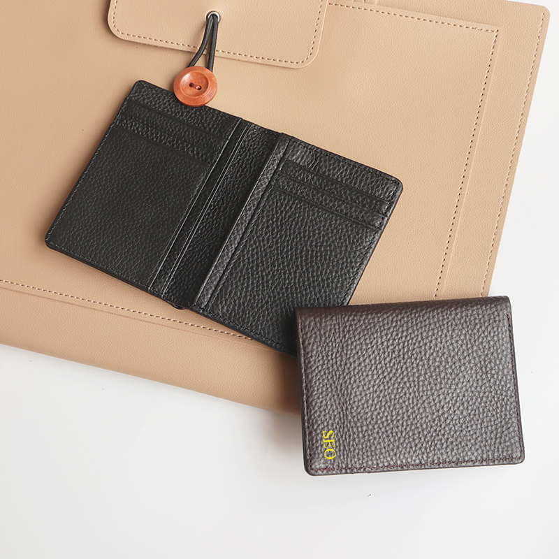 Tempat kartu kulit asli pria,  - Card Case Minimalist ulasan dan harga