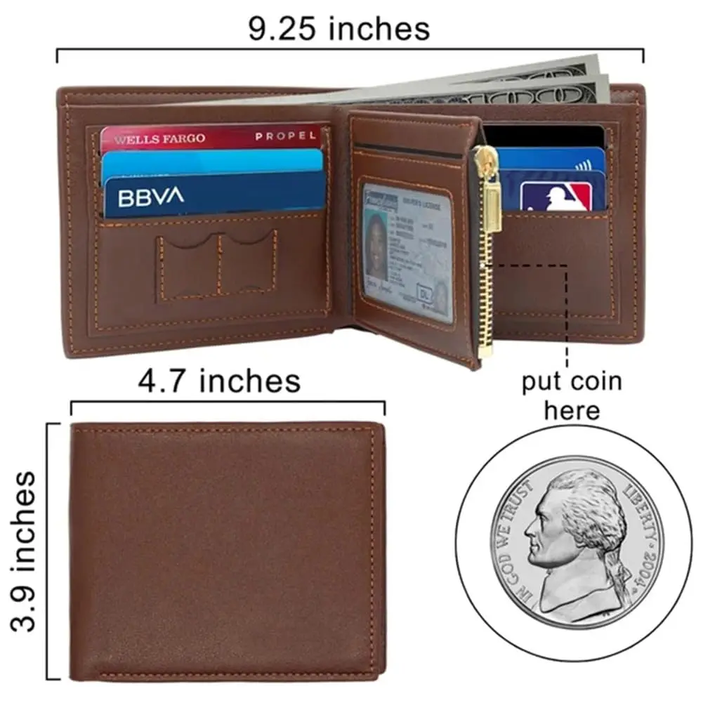 Dompet Pendek Foto Terukir 202 - Bifold Leather Wallet ulasan dan harga