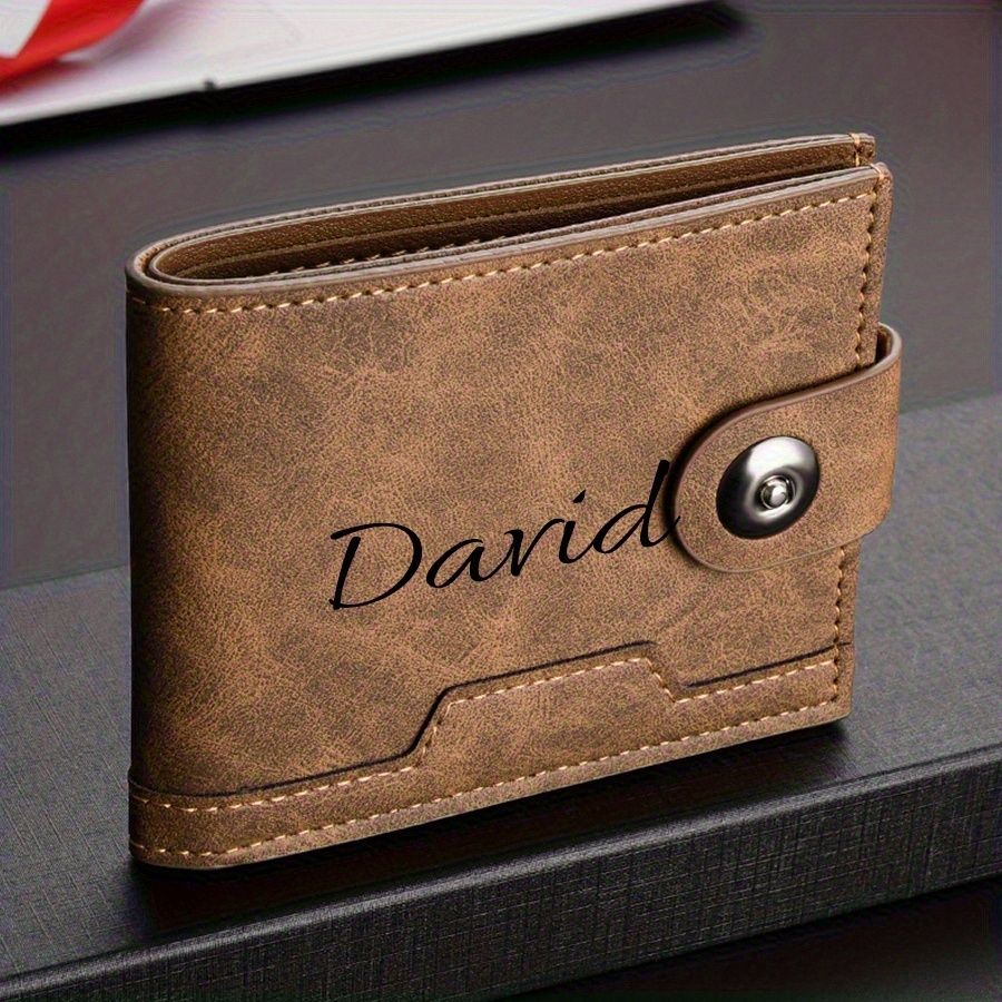 Dompet Lipat Dua Klasik Pria d - Bifold Leather Wallet ulasan dan harga