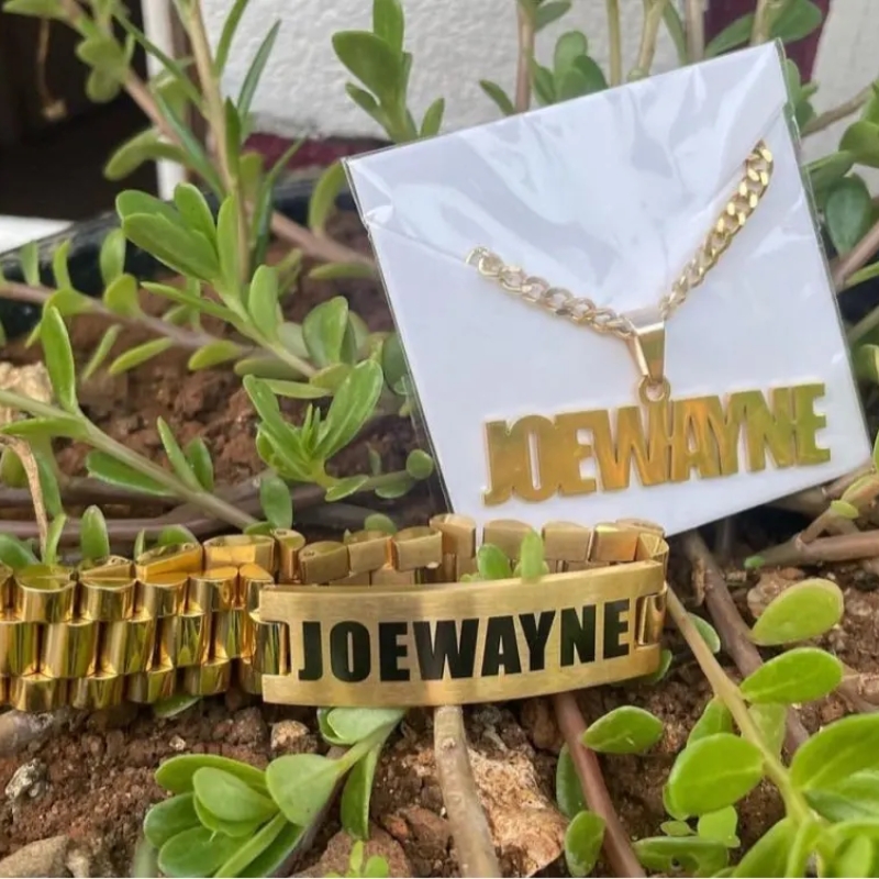 Kustom kalung nama pria gelang - Men'S Accessories Jewelry Bracelet ulasan dan harga