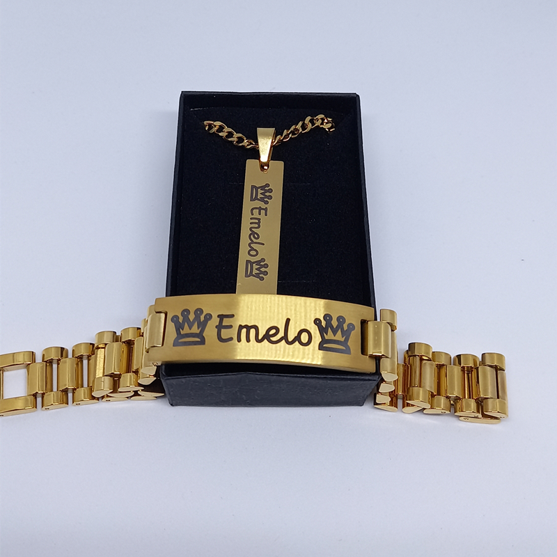 Kustom kalung nama pria gelang - Men'S Accessories Jewelry Bracelet ulasan dan harga