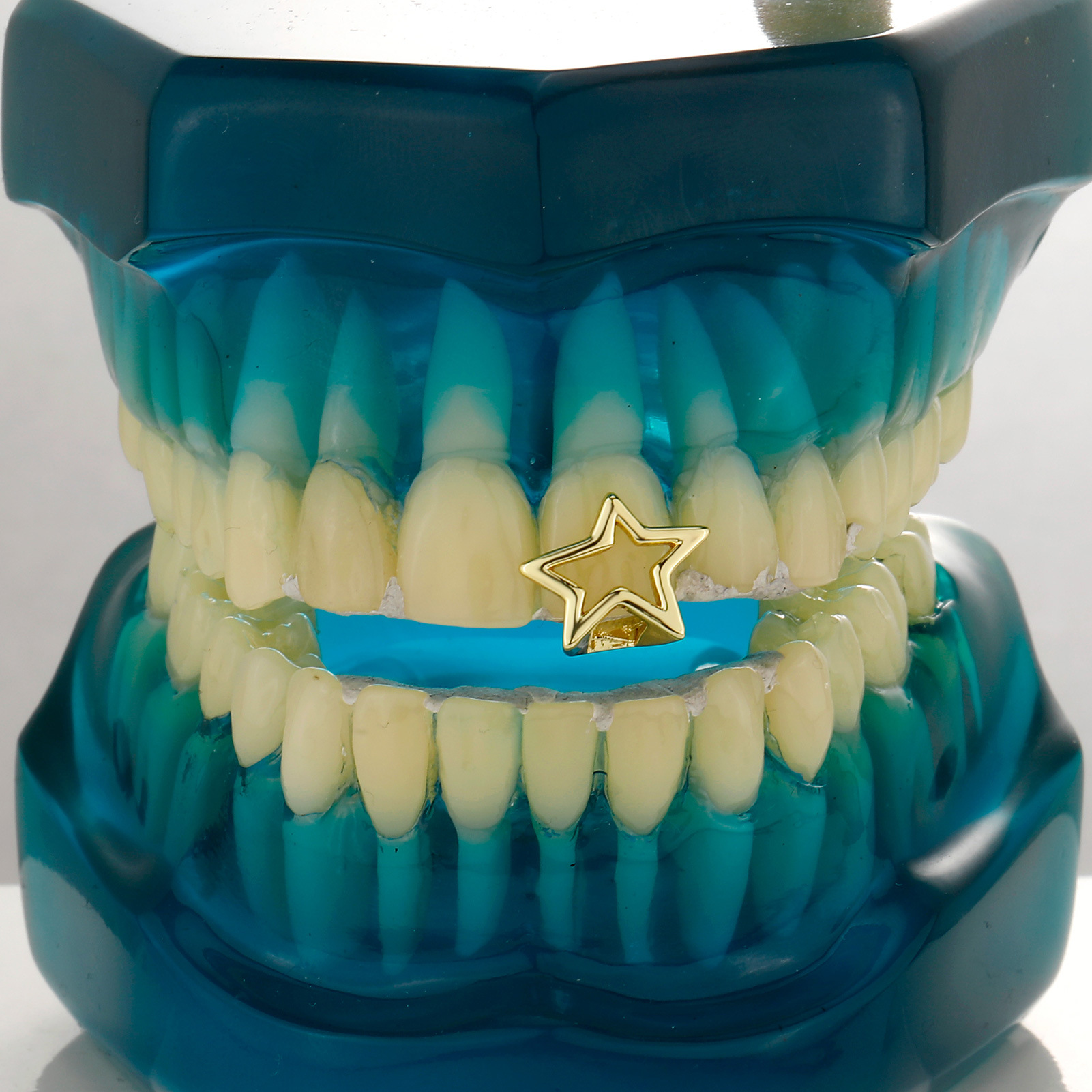 4Pcs Set Grillz Berlapis Emas  - Men Accessories Pack ulasan dan harga