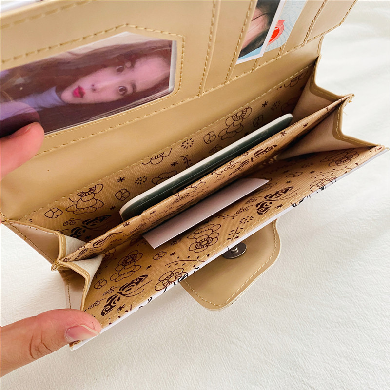 Dompet Kartun Snoopy Kulit PU  - Bifold Leather Wallet ulasan dan harga